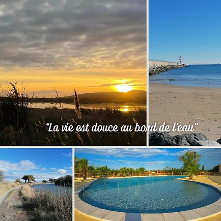 פור-א-נובל Entre Mer Et Roseaux - Piscine - Proche Centre Et Mer - Petfriendly חדר תמונה